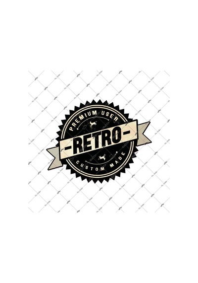 Bay Etiket Vtr8 Retro Yazili Etiket