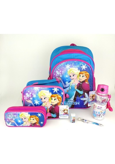 Frozen 7 Parça Set Mavi Set