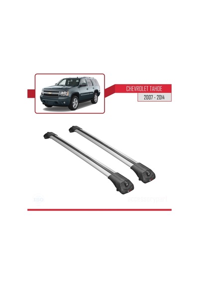 Chevrolet Tahoe 2007-2014 Arası İle Uyumlu Ace-1 Ara Atkı Tavan Barı Gri