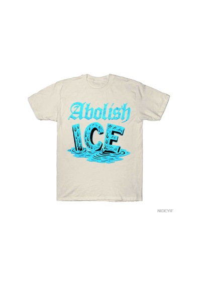 Flood Of Style Abolısh Ice T-shirt Erkekler Kadınlar Için % 100% Pamuklu T Shirt Kısa Kollu Üstler J112 Bej