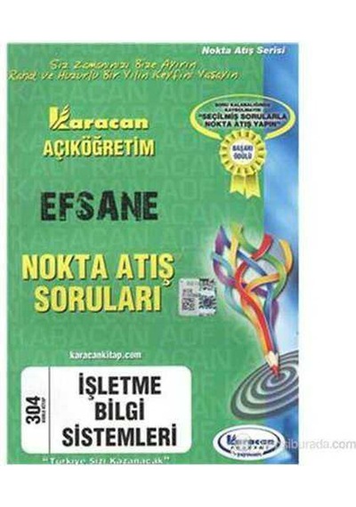 Karacan Aöf 2014 2.sınıf İşletme Bilgi Sistemleri Nokta Atış Soruları Karacan Açıköğretim Yayınları