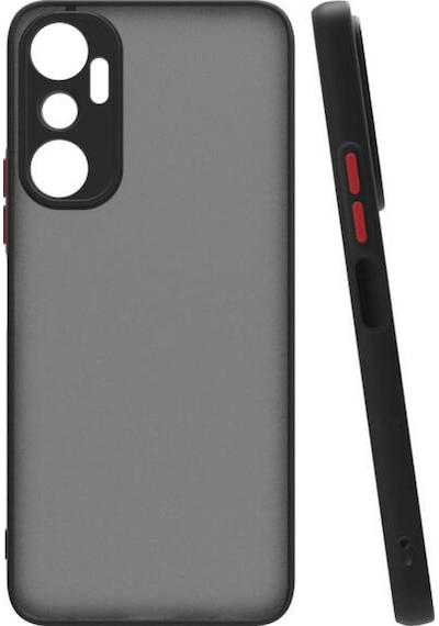 İnfinix Hot 20 Kılıf Mat Kamera Korumalı Renkli Tuşlu Sert Silikon Kapak Hux