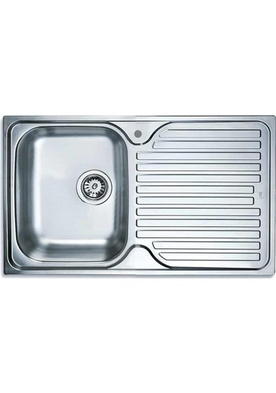 Teka Princess 50 Mikro Keten Sağ Eviye 50 x 86 Sifon Dahil