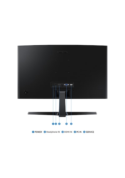Samsung Essential S3 LS24D366GAUXUF 24" 4 MS 100 Hz Full HD Curved VA LED Monitör