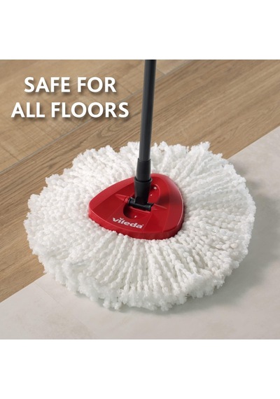 Turbo Classic Mop Yedek Başlık, Mikrofiber, Beyaz, 2 Adet Tek Renk
