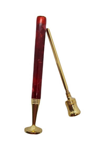 Pipo Tamper Slim Sıkıştırıcı Ve Temizleyici Kırmızı/gold