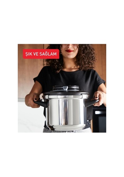 Tefal Tefal Clipso+ Chef Düdüklü Tencere - 6 Litre Çok Renkli