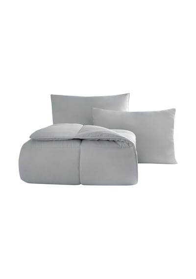 Yataş Bedding Macaron Tek Kişilik Yorgan - Yastık Set - Gri