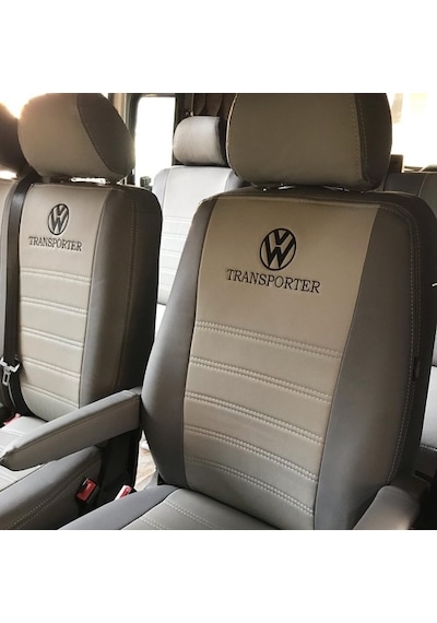 Volkswagen Transporter 5+1 Araca Özel Deri Oto Koltuk Kılıfı (416777674)