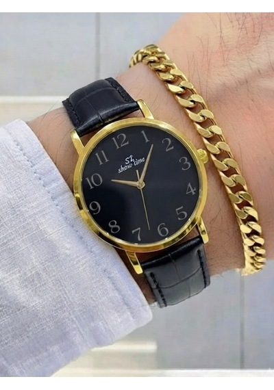 Erkek Kol Saati Pu Deri Kordon Siyah Renkli Kadran Gold Kasa Bileklik Hediyeli Analog Quartz Klasik Şık Günlük Erkek Saati Swt13 Çok Renkli 47033907 Erkek Kol Saati Pu Deri Kordon Siyah Renkli Kadran Gold Kasa Bileklik Hediyeli Analog Quartz Klasik Şık Günlük Erkek Saati Swt13 Çok Renkli 47033907