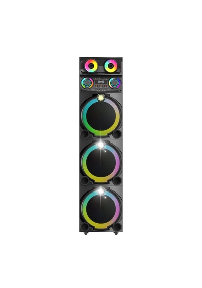 Gd-3127 Dijital Led Göstergeli Mikrofonlu Rgb Tws Üçlü 12 Inç Stereo Bass Kablosuz Karaoke Hoparlör