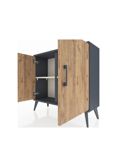 Arges Şifonyer 2 Raflı 2 Kapaklı 88x30x80 Antrasit-çam/aytaşı Çam/aytaşı Arges Şifonyer 2 Raflı 2 Kapaklı 88x30x80 Antrasit-çam/aytaşı Çam/aytaşı