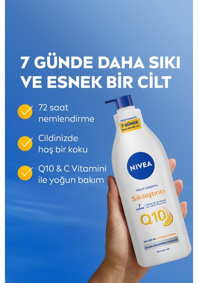 NIVEA Q10 7 Günde Sıkılaştırıcı Vücut Losyonu 400 ML