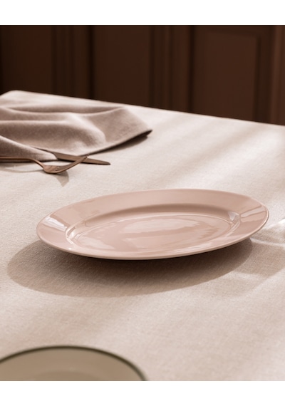 Madame Coco Nuit Kayık Tabak - Pembe - 25 Cm 8684427206447 Pudra