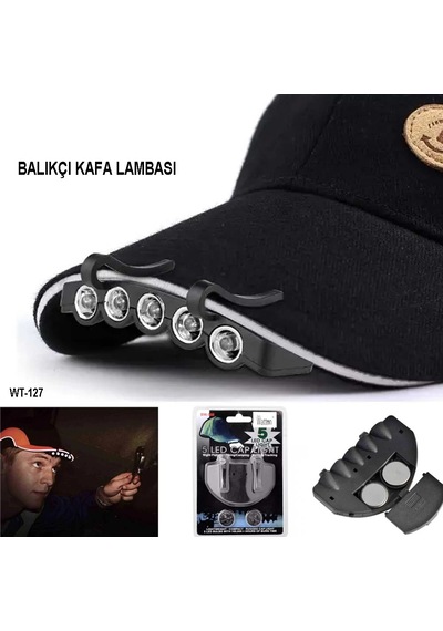 Şapkaya Takılan Lamba Wt-127 Tdrtr Çok Renkli
