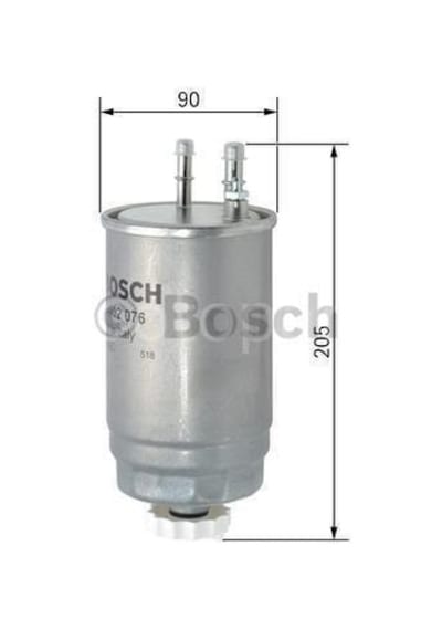 Fıat Grande Punto 1.3 Multijet 09.2008 - 12.2011 Bosch Mazot Filtresi Filitre