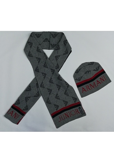 Armani Jeans Erkek Çocuk Atkı Bere Armani Junıor (454512715)