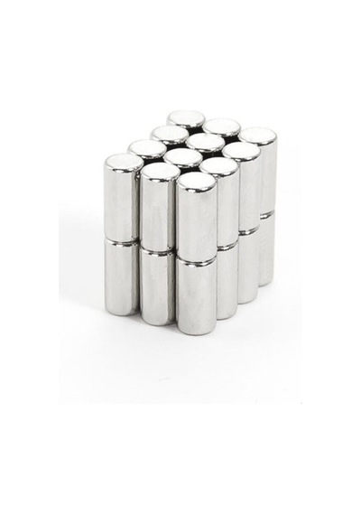 5 Adet Çap 5mm X Kalınlık 8mm Silindir Güçlü Neodyum Mıknatıs