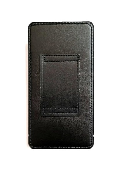 Takılan Lüks Deri Telefon Kılıfı Mıknatıslı 17x8 Cm Siyah Diğer