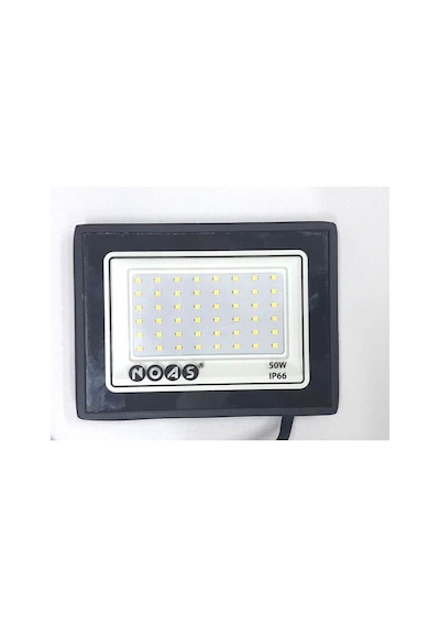 Noas 50 Watt Led Projektör Beyaz Dış Mekan Süper İnce