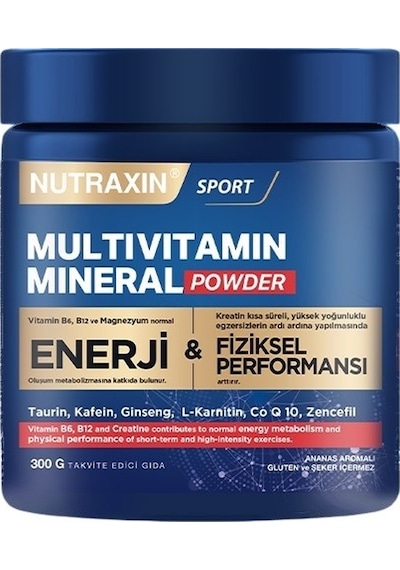 Nutraxin Sport Multivitamin Mineral Powder 300gr