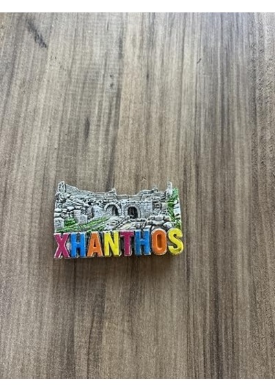 Magnet, Renkli Harfler, Dekoratif Buzdolabı Süsü, Metal Kaplama