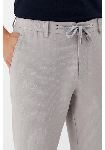 Sabri Özel Erkek Gri Normal Kesim Regular Fit Viskon Örme Yan Cep Lastikli Bel Klasik Paça Jogger Pantolon Sabri Özel Erkek Gri Normal Kesim Regular Fit Viskon Örme Yan Cep Lastikli Bel Klasik Paça Jogger Pantolon