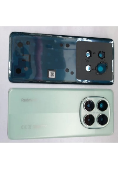 Xiaomi Redmi Note 14 Pro 5g Yeşil Arka Kapak Batarya Kapağı Pil Kapağı Yapışkan Ve Sökme Aparatıyla Beraber Full Set Yeşil