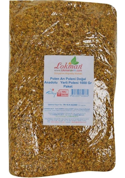 Doğal Polen Arı Poleni Anadolu Yerli Poleni Kiloluk Paket 1kg