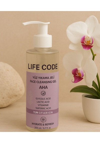 Life Code Aha Yüz Yıkama Jeli 200 ML