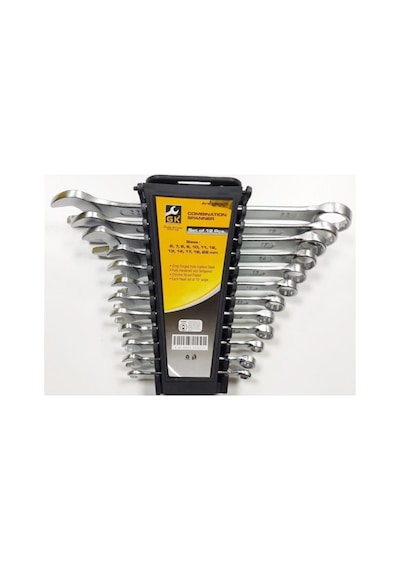 Tr Gk Tools 12 Parça Kombine Anahtar Düz Yıldız Takım Seti