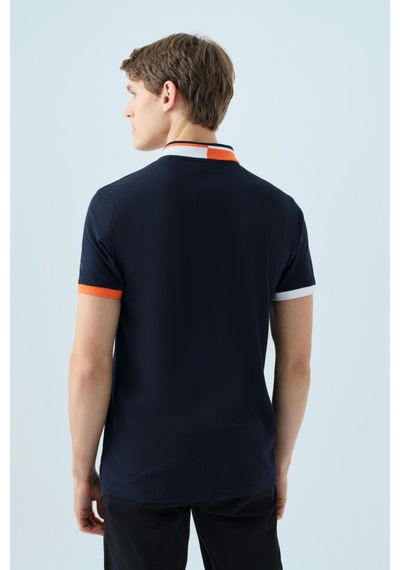 Loft Lf2038867 Erkek Kısa Kollu Polo T-shirt Lacivert