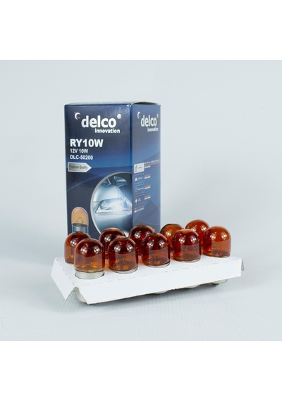 Delco U.s.a 67 Ry10w Ampul Naturel Amber 12 Volt 10w Ba15s 10 Adet