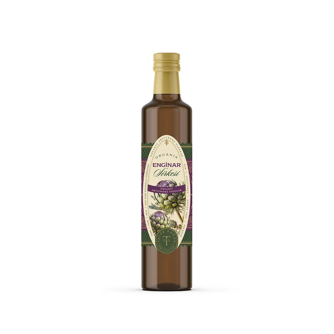 Talya Foods Premium Organik Enginar Sirkesi 500 Ml