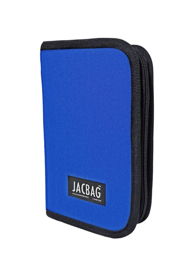 Jacbag Cover -sert Kapaklı Lastikli Kalem Kutusu Cover-saks renkli