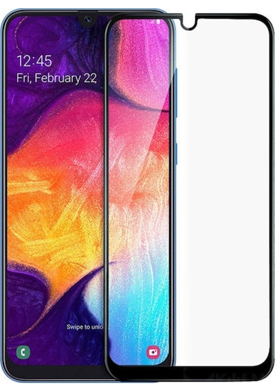 Samsung Uyumlu Galaxy A50 Fiber Nano Kırılmaz Ekran Koruyucu