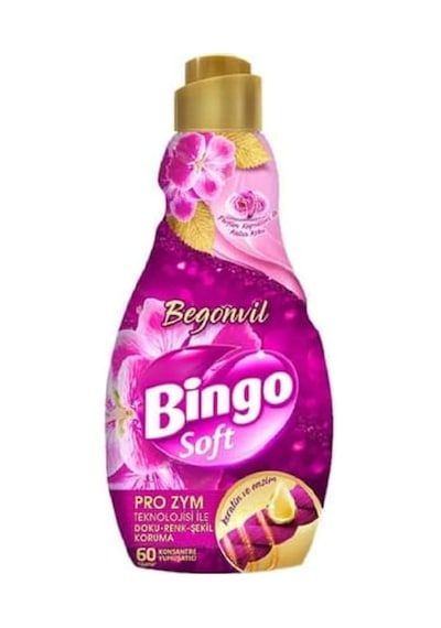Soft Çamaşır Yumuşatıcısı, 1440 Ml, Begonvil 0.75 LT - 2.5 LT - 12 KG