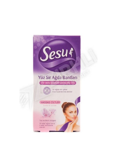 3 Adet Sesu Sir Yüz Ağda Bandı 20 Li