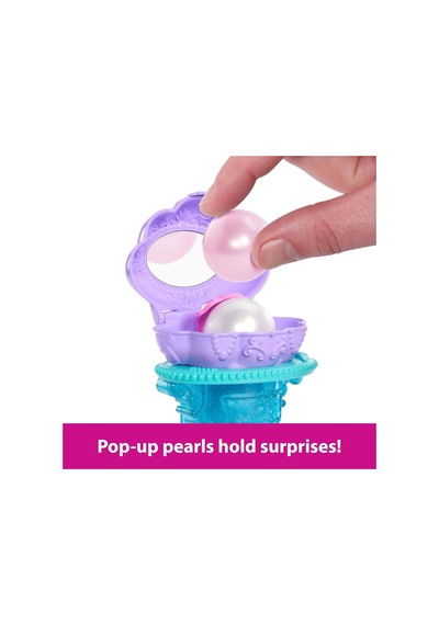 Mattel Disney Prensesi Oyuncakları, Kuyruğu Çıkarılabilir Ariel Vanity Pop Deniz Kızı Bebek, Tekrarlanabilir 5 S Genel