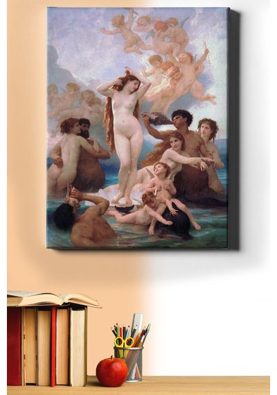 Webstyle Sayılarla Boyama Seti Çerçeveli Kasnaklı Melekler 50x65 Cm