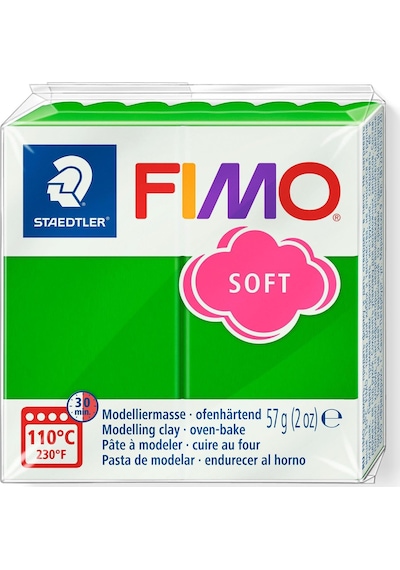 Staedtler Fimo Soft Polimer Kil 53 Tropical Green