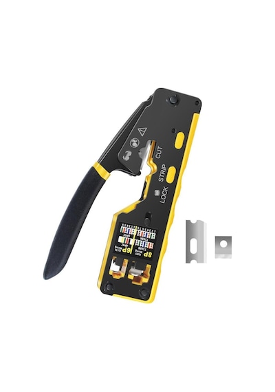 Electroon Cat5/cat6/cat7 Rj45-rj11 Ez-rj45 Sıkma Pensesi Yedek Bıçaklı 1 Adet