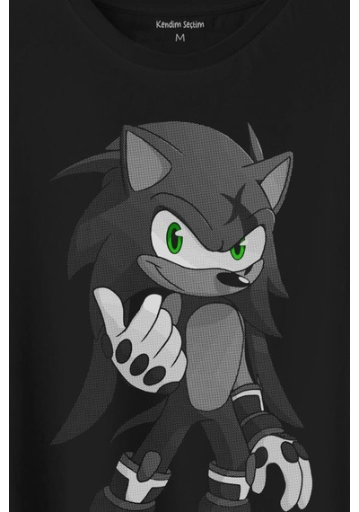 Sonic Boom Hedgehog Baskılı Tişört Unisex T-shirt 001