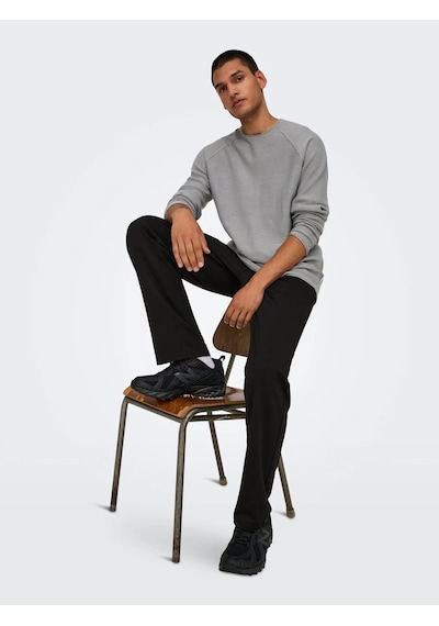 Only & Sons Onsmark Regular 0209 Erkek Pantolon 22033199 Siyah