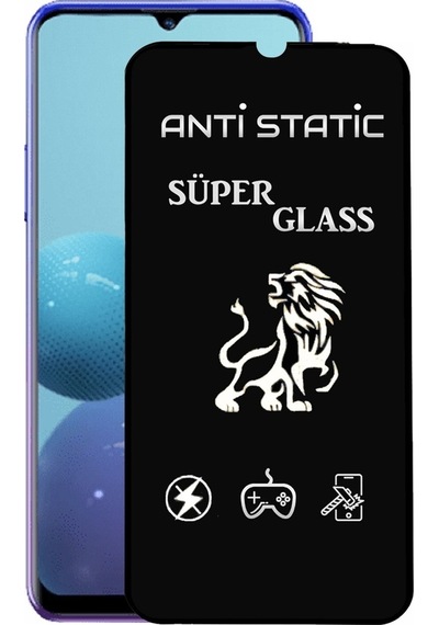 Reeder Uyumlu P13 Blue Max Lite Tam Kaplayan Anti Statik Dayanıklı Ekran Koruyucu Süper Cam