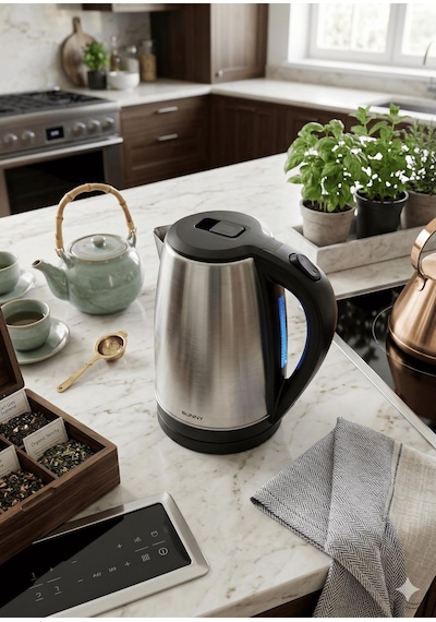 Sunny Flora SN5KTL38 1.7 L Led Işıklı Çelik Kettle Su Isıtıcı