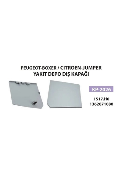 Benzin Depo Dış Kapağı Boxer 250 Jumper 250 Ducato Iıı 205.290 07.06&gt 1