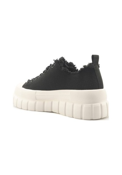 4US Siyah Kadın Sneakers İle Günlük Tarzınıza Konfor Katın -001