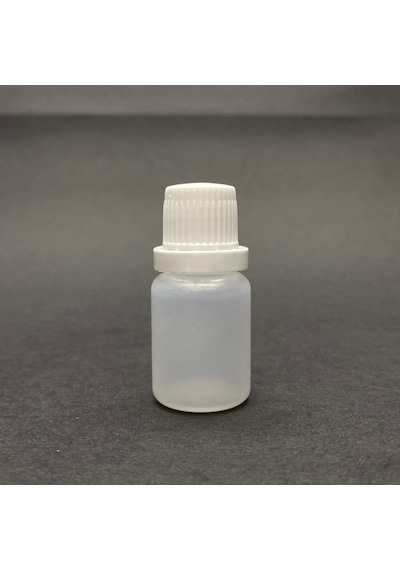 10 Cc Plastik Şişe - Kilitli Kapaklı - Natürel - 10 Ml Plastik