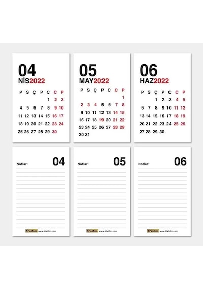 Haftalık Planlayıcı 2027 Masa Takvimi Kraft
